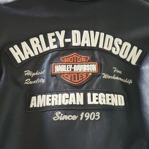 Women's Leather Harley Davidson jacket